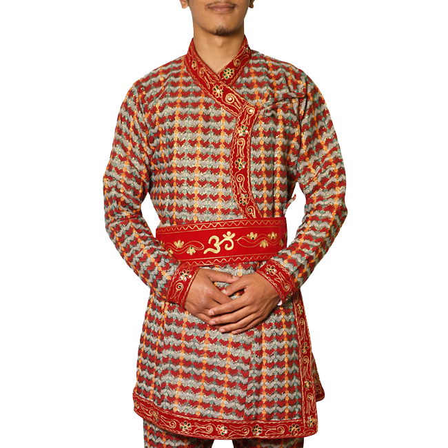 Nepalese Wedding Dress Groom Daura Surwal Suruwal Dhaka Traditional Uk